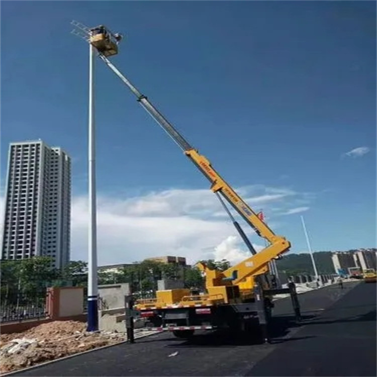 沙田镇维修路灯的曲臂升降车出租